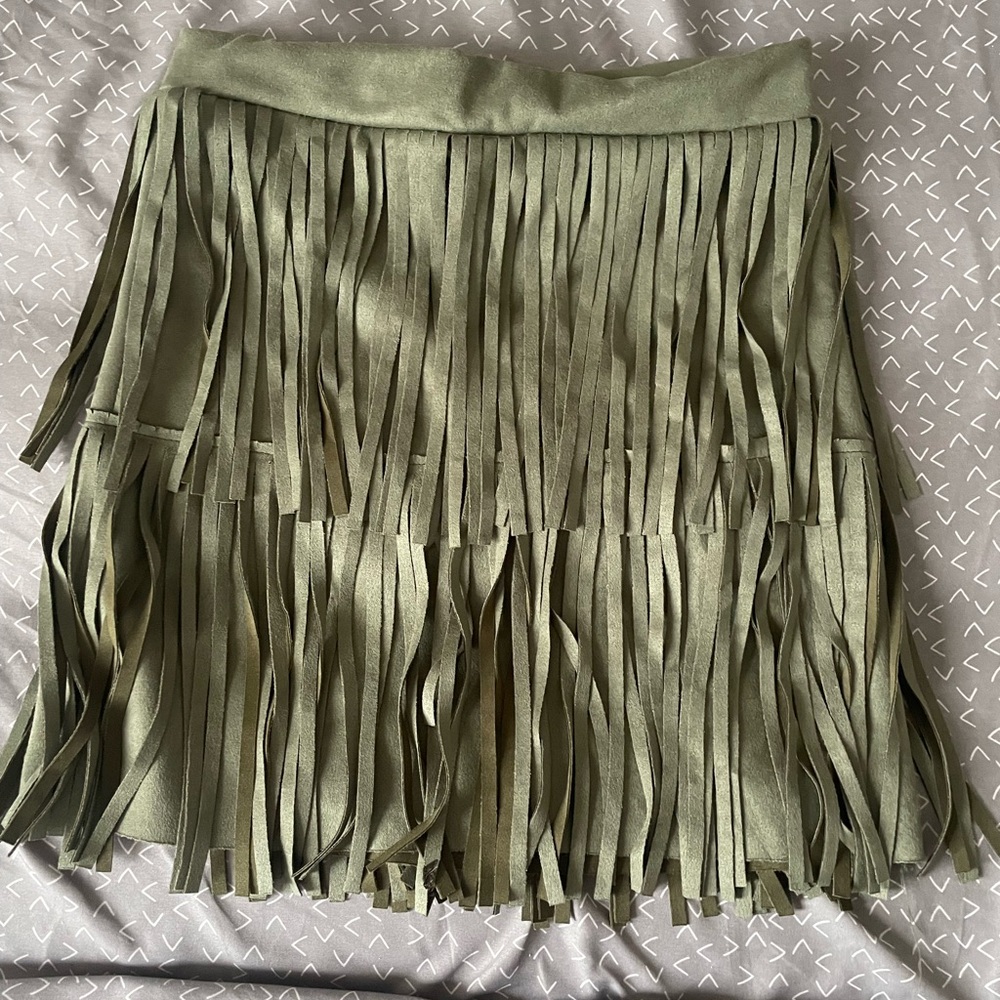 Fringe skirt